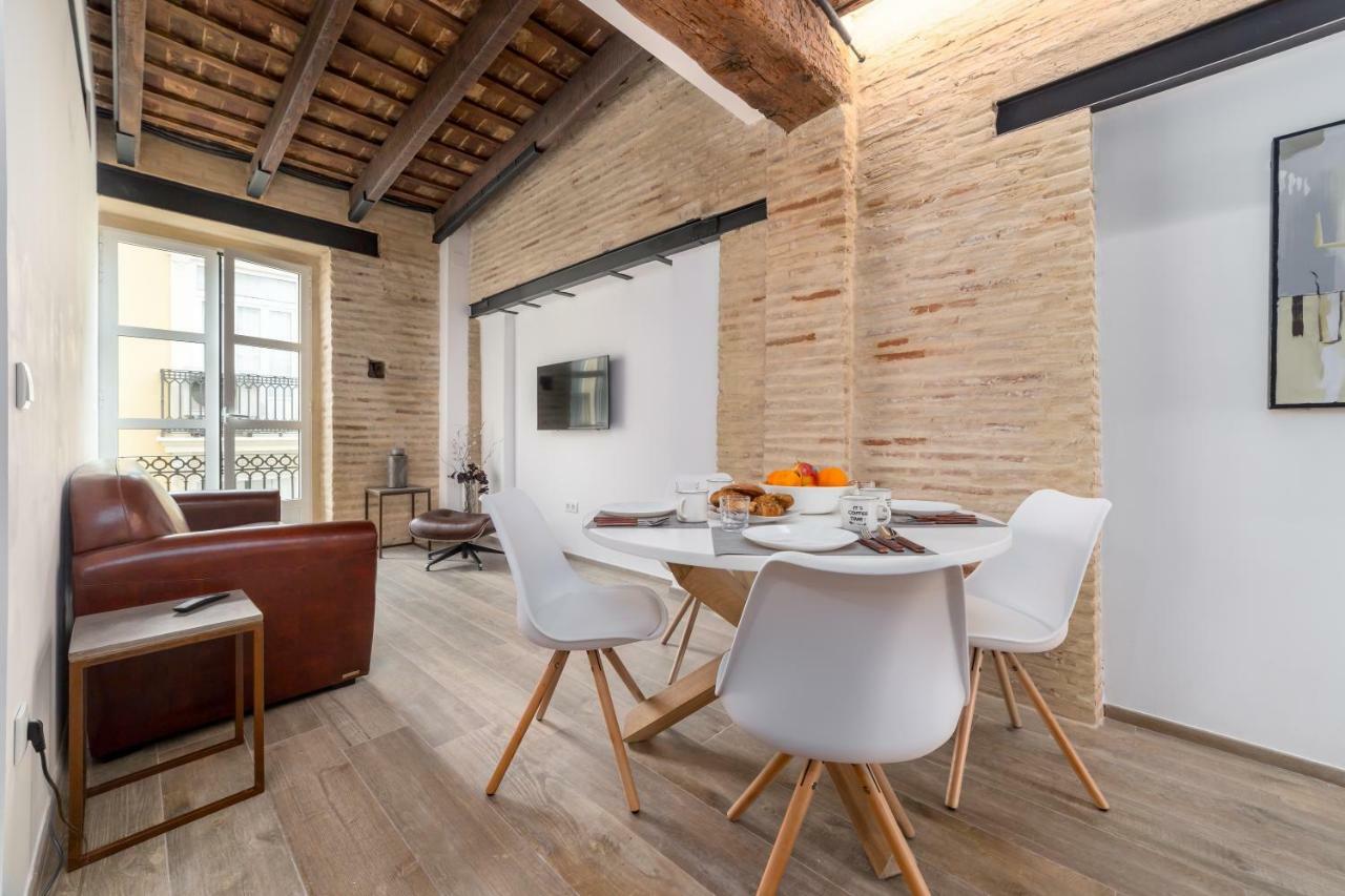 דירות ולנסיה Florit Flats - Cathedral Luxury Terrace Flat 2Br 2Ba Ac Wifi מראה חיצוני תמונה