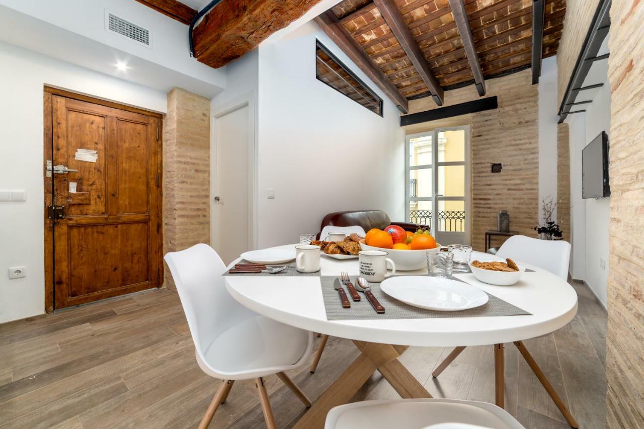 דירות ולנסיה Florit Flats - Cathedral Luxury Terrace Flat 2Br 2Ba Ac Wifi מראה חיצוני תמונה